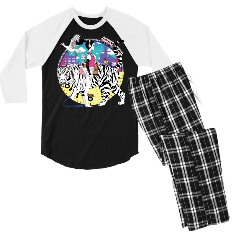 Asian Kung Fu Generation   Rere (single Ver.) Cover Men's 3/4 Sleeve Pajama Set | Artistshot