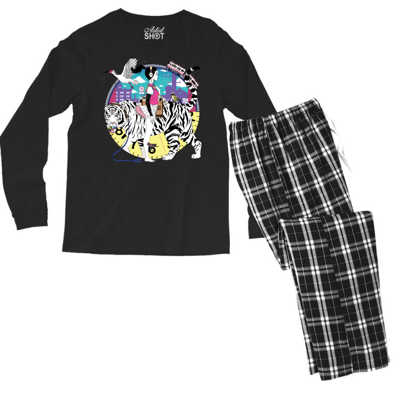 Asian Kung Fu Generation   Rere (single Ver.) Cover Men's Long Sleeve Pajama Set | Artistshot