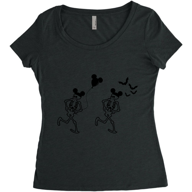 Limited Edition Skeleton Dance (2) Women's Triblend Scoop T-shirt by hongquangd | Artistshot