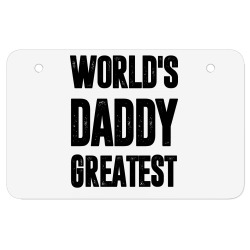 Daddy ATV License Plate | Artistshot