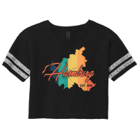 Hamburg Federal State Germany Home T Shirt Scorecard Crop Tee | Artistshot