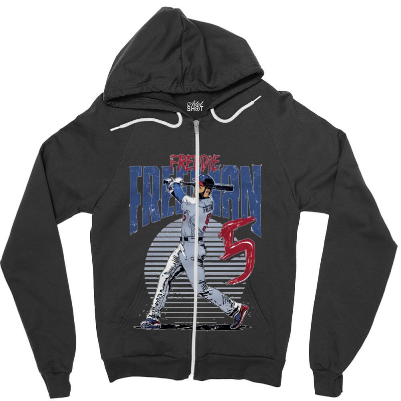 Baseball Stick Power Zipper Hoodie by Irena D Good | Artistshot