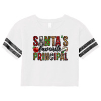 Santa's Favorite Principal Scorecard Crop Tee | Artistshot