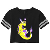 Nonbinary Dragon Lgbtq Nonbinary Pride Genderqueer Lgbt Scorecard Crop Tee | Artistshot