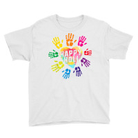 Happy Holi Colorful Hands Print Colors India Dance Hindu Fes T Shirt Youth Tee | Artistshot