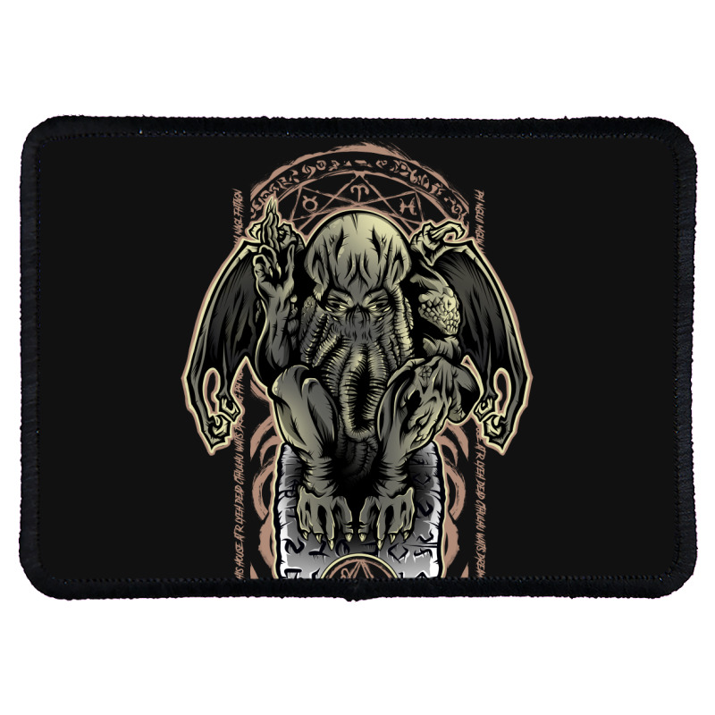 Cthulhu's Church Colored Rectangle Patch by Fearcheck | Artistshot