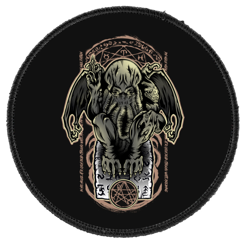 Cthulhu's Church Colored Round Patch by Fearcheck | Artistshot