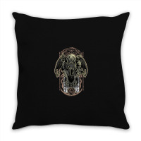 Cthulhu's Church Colored Throw Pillow | Artistshot