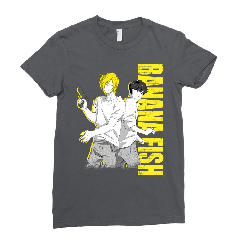 Banana Fish 1 Ladies Fitted T-Shirt by laungelupikd | Artistshot