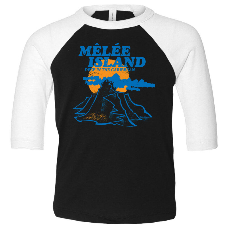 Mêlée Island (dark Variant) Toddler 3/4 Sleeve Tee by EricArthurMalgren | Artistshot