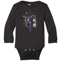 Evangelitee 01 Long Sleeve Baby Bodysuit | Artistshot