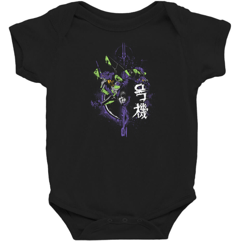 Evangelitee 01 Baby Bodysuit by Fearcheck | Artistshot