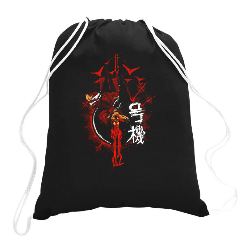 Evangelitee 02 Drawstring Bags by Fearcheck | Artistshot