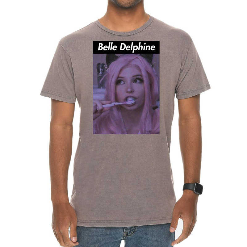 Belle Delphine 1 Vintage T-shirt | Artistshot