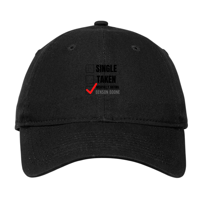 Mentally Dating Benson Boone Adjustable Cap by EricArthurMalgren | Artistshot