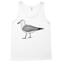 Hand Drawn Seagull, Sea Bird Drawing T Shirt Motif Print T Shirt Tank Top | Artistshot