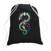 Spirited Graffiti Drawstring Bags | Artistshot