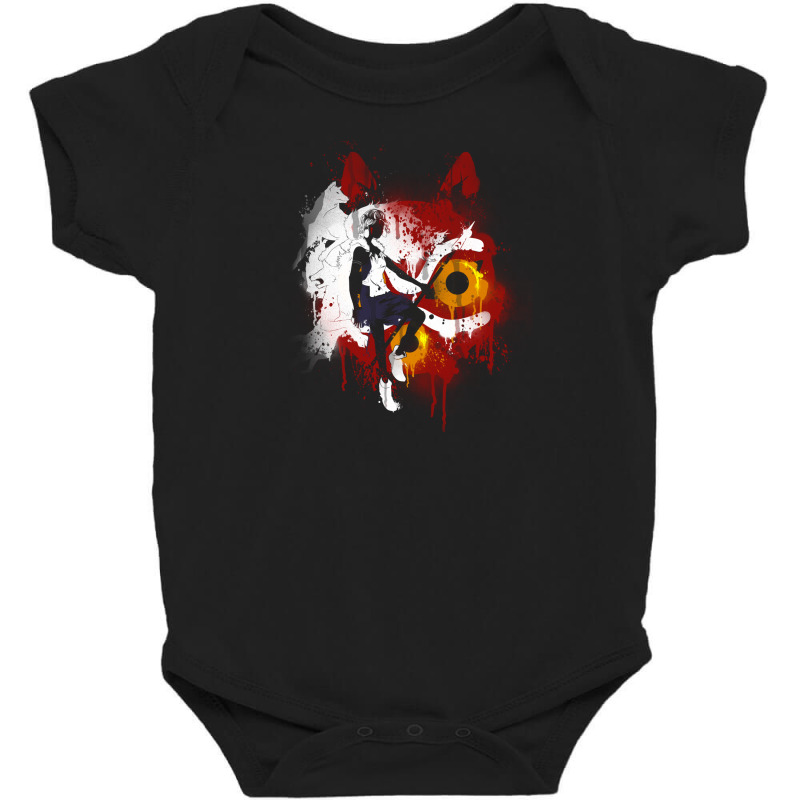 Mononoke Graffiti Baby Bodysuit by Fearcheck | Artistshot