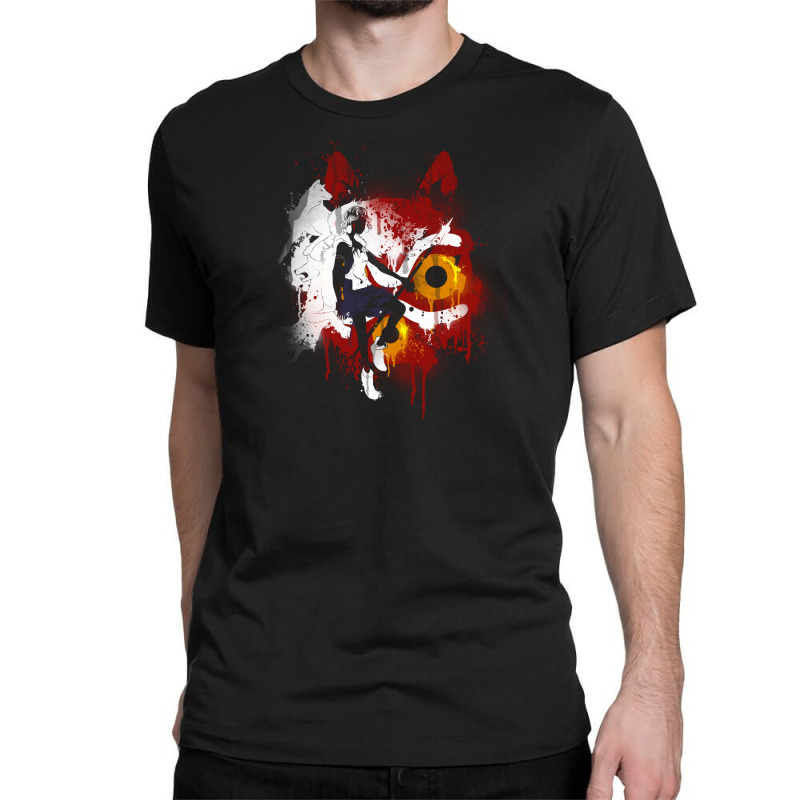 Mononoke Graffiti Classic T-shirt by Fearcheck | Artistshot