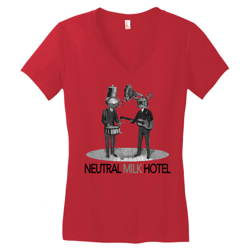 Neutral Milk Hotel 1 Women's V-Neck T-Shirt by oskovsariza8 | Artistshot