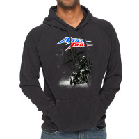 Africa Twin Crf 1000l Dark Style Vintage Hoodie | Artistshot