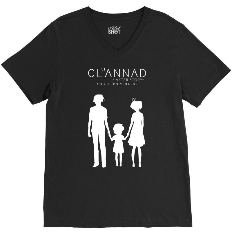 Clannad ~after Story~ (white Edition) V-neck Tee | Artistshot