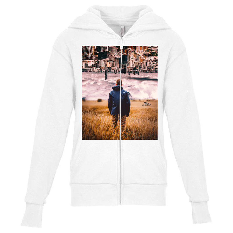 Perspecive 2 Youth Zipper Hoodie by josef.psd | Artistshot