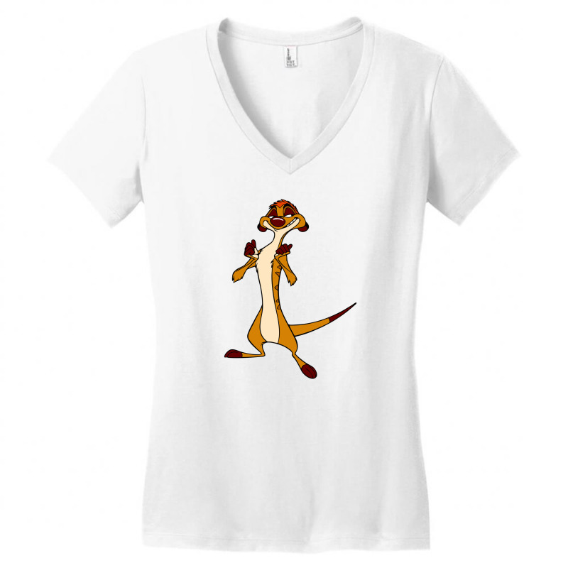 Timon Funny Women's V-Neck T-Shirt by parentseka | Artistshot