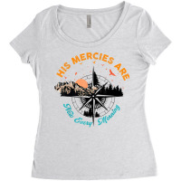 His Mercies Are New Every Morning, Jesus Lamentations 323 T Shirt Women's Triblend Scoop T-shirt | Artistshot