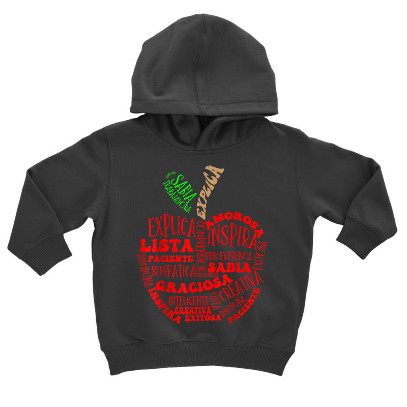 Spanish Bilingual Maestra Teacher T Shirt Toddler Hoodie by benoirme | Artistshot