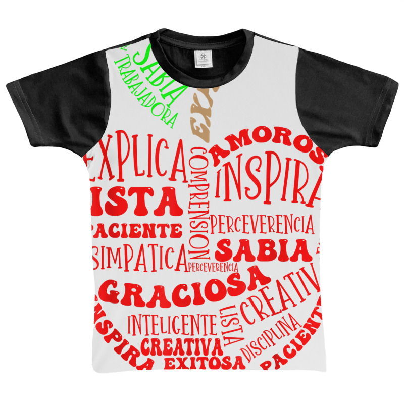 Spanish Bilingual Maestra Teacher T Shirt Graphic Youth T-shirt by benoirme | Artistshot