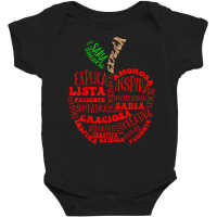 Spanish Bilingual Maestra Teacher T Shirt Baby Bodysuit | Artistshot