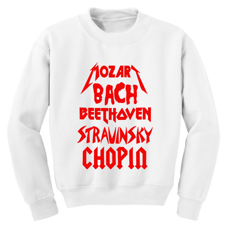 Style Classical Composers Youth Sweatshirt by saterseim | Artistshot