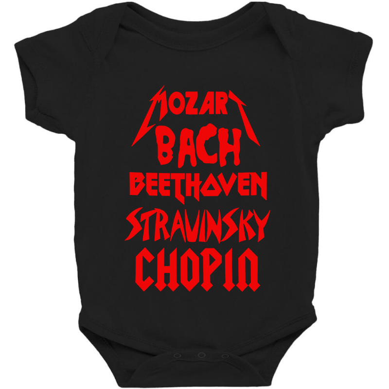 Style Classical Composers Baby Bodysuit by saterseim | Artistshot