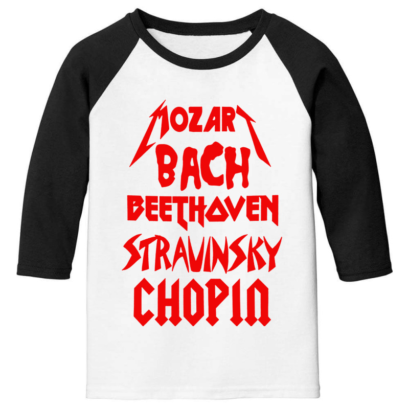 Style Classical Composers Youth 3/4 Sleeve by saterseim | Artistshot