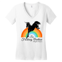 So Fucking Outlaw Sturgill Simpson Women's V-neck T-shirt | Artistshot