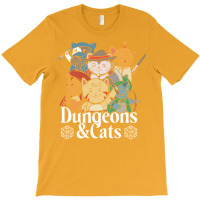 Dungeons And Cats T-shirt | Artistshot