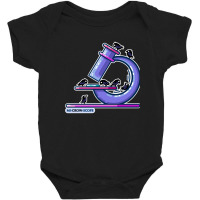 Microscope Science Pun Baby Bodysuit | Artistshot