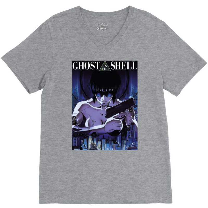 Ghost In The Shell V-neck Tee | Artistshot