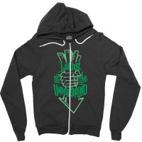 Lords Underground Hip Hop Print Zipper Hoodie | Artistshot