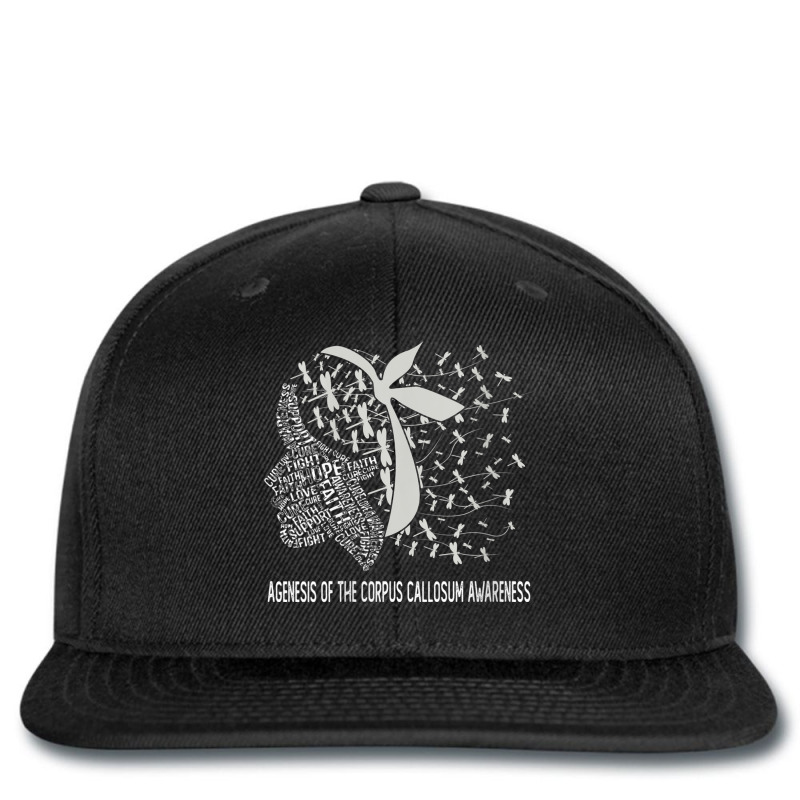 Womens We Wear Silver For Agenesis Of The Corpus Callosum Awareness V- Printed hat by DanielPatrickGrasseschi | Artistshot