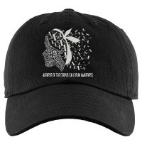 Womens We Wear Silver For Agenesis Of The Corpus Callosum Awareness V- Kids Cap | Artistshot