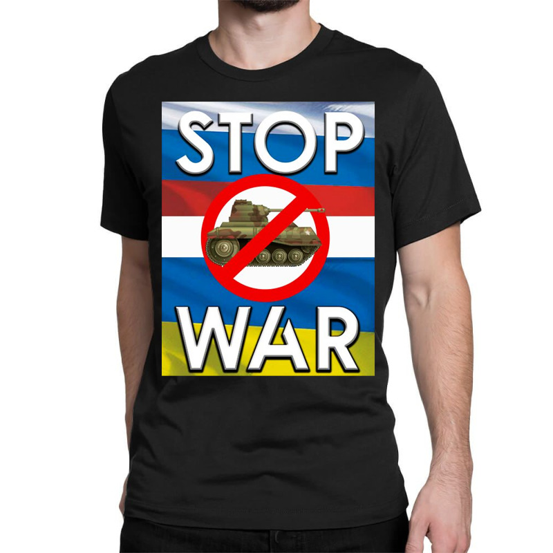 Russia Stop War Classic T-shirt | Artistshot