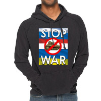 Russia Stop War Vintage Hoodie | Artistshot