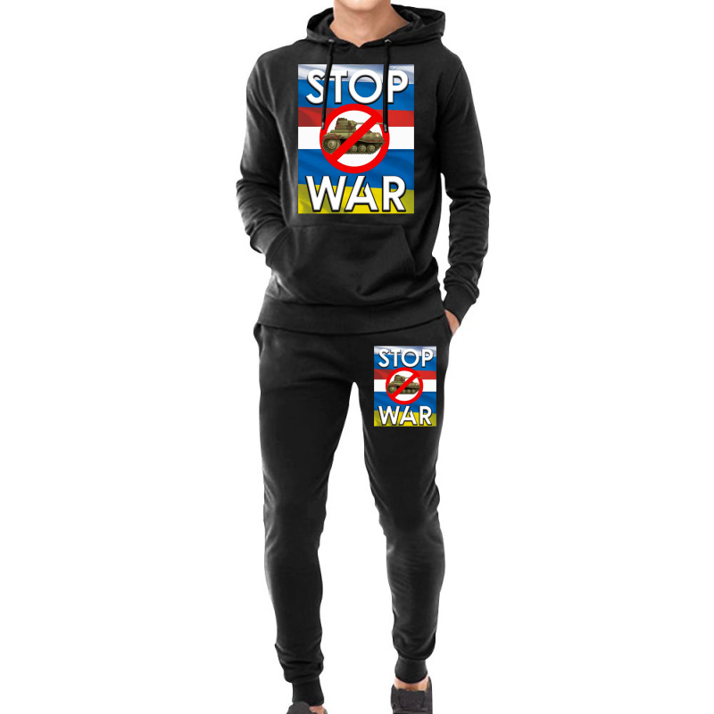 Russia Stop War Hoodie & Jogger Set | Artistshot