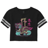 Vintage Dragon Japan Toyko Retro 80’s Style Scorecard Crop Tee | Artistshot