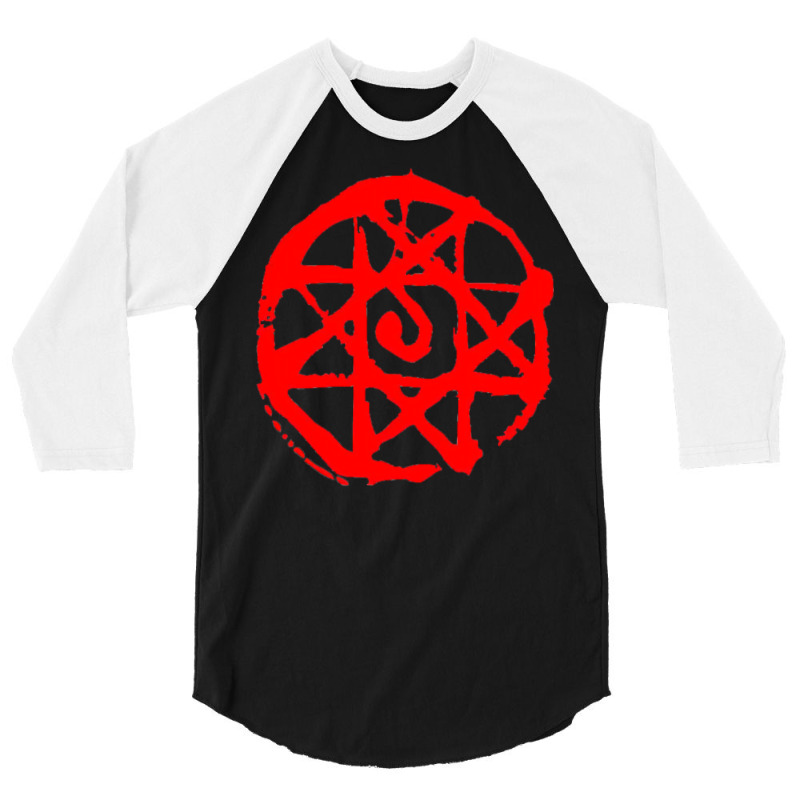 Fullmetal Alchemist Brotherhood 3/4 Sleeve Shirt | Artistshot