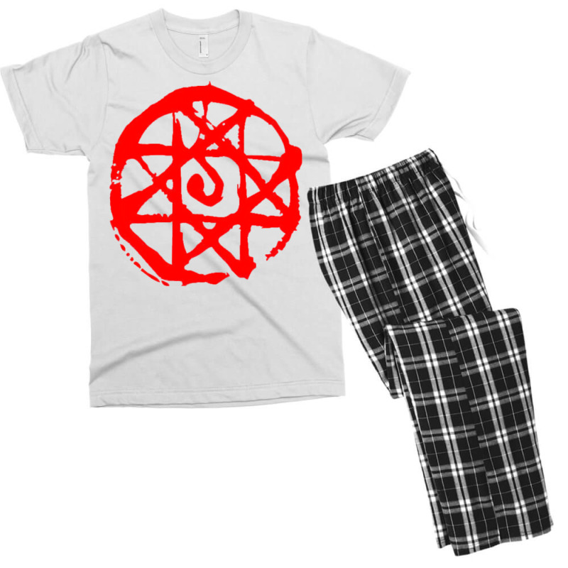 Fullmetal Alchemist Brotherhood Men's T-shirt Pajama Set | Artistshot