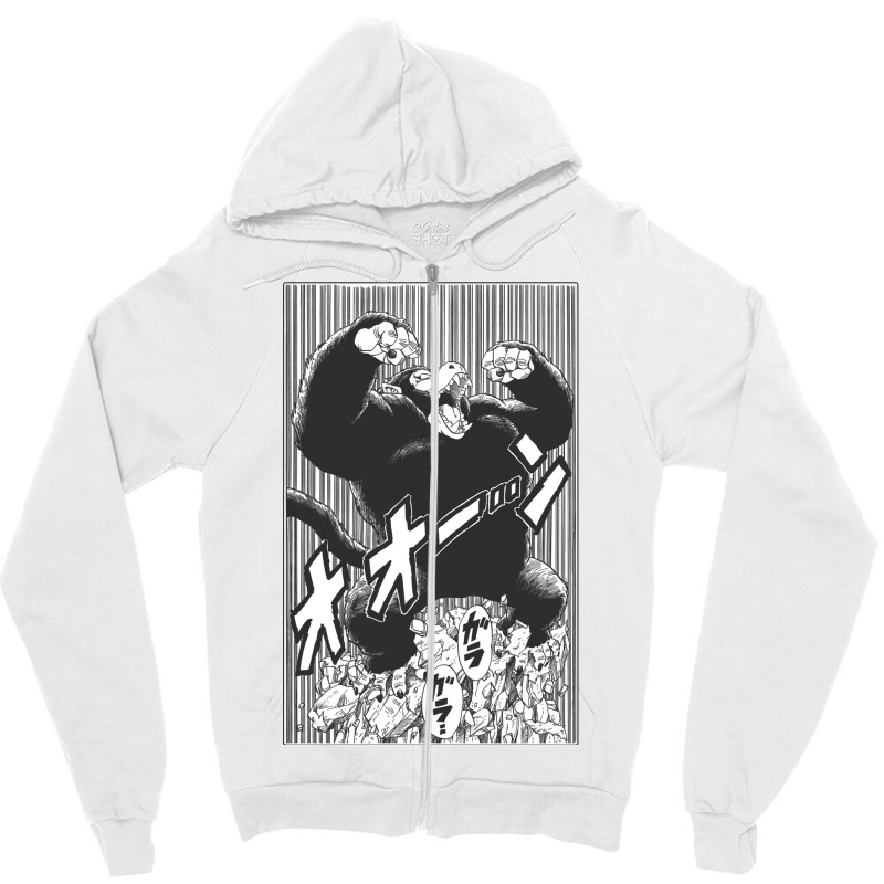 Fury Oozaru Zipper Hoodie by libelsrandowl | Artistshot