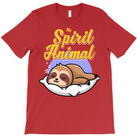 Funny And Cute Sleeping Sloth Spirit Animal T-shirt | Artistshot